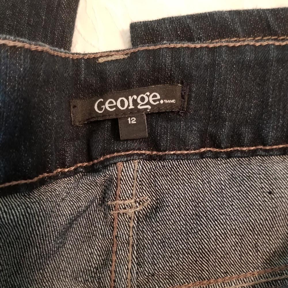 George double button  jeans In A Size 12 - Picture 4 of 13